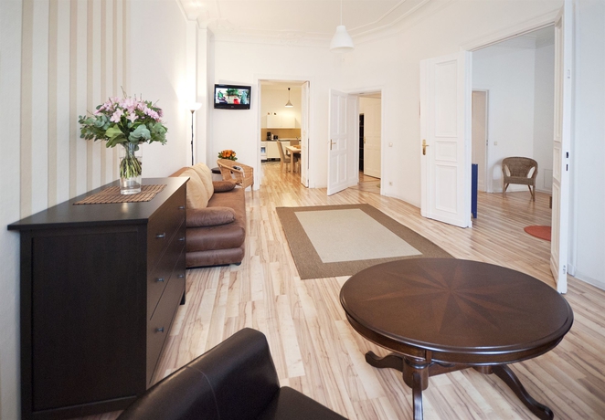Imagen de los interiores del Viviendas Turísticas Vacacionales Old Town Apartments Schönhauser Allee Berlin. Foto 15