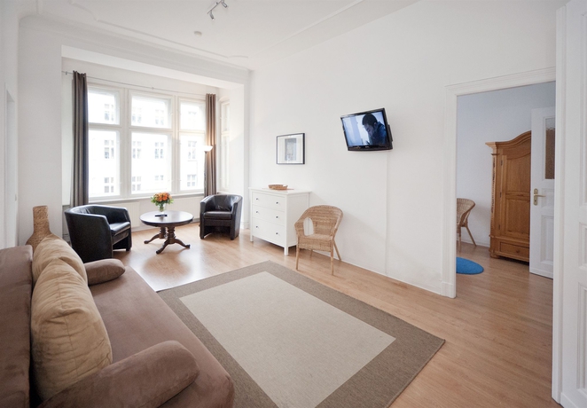 Imagen de la habitación del Viviendas Turísticas Vacacionales Old Town Apartments Schönhauser Allee Berlin. Foto 4