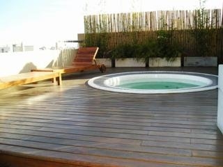 Imagen de la piscina del Viviendas Turísticas Vacacionales Premier Callao Suites. Foto 6