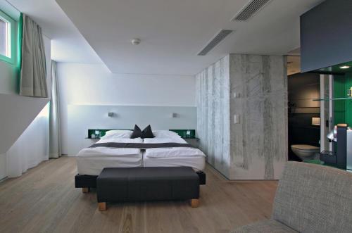 Habitación Doble Style del hotel Glockenhof Zürich. Foto 3