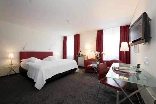 Habitación Doble Superior del hotel Glockenhof Zürich. Foto 2