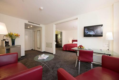 Suite del hotel Glockenhof Zürich. Foto 6