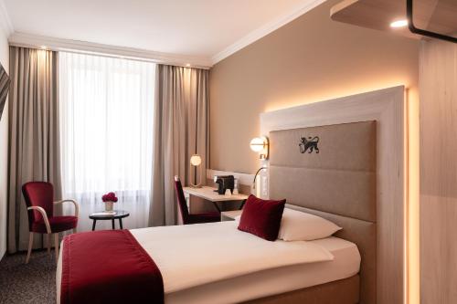 Habitación individual Deluxe Business del hotel St Gotthard. Foto 1