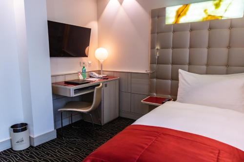 Habitación Individual Business del hotel St Gotthard. Foto 1