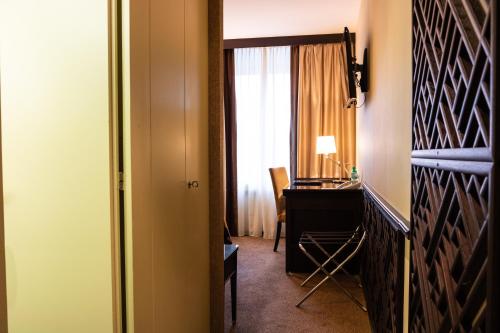 Habitación Individual Business del hotel St Gotthard. Foto 3