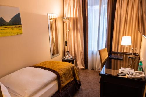 Habitación Individual Business del hotel St Gotthard. Foto 4