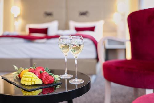 Habitación Doble Deluxe con Balcón del hotel St Gotthard