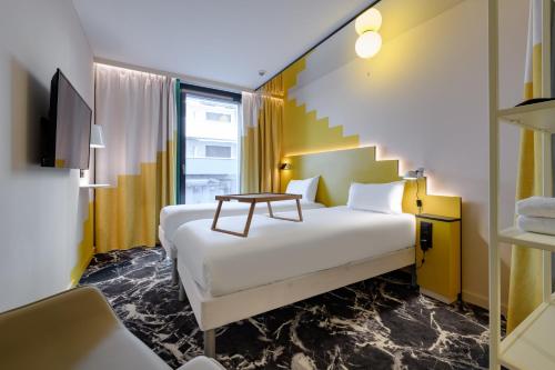 Habitación Doble Estándar - 2 camas del hotel Ibis Styles Zurich City Center