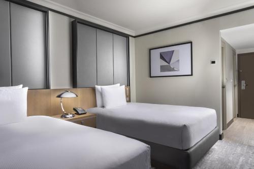 Twin Room with Limited Atrium View del hotel Hilton Prague Atrium