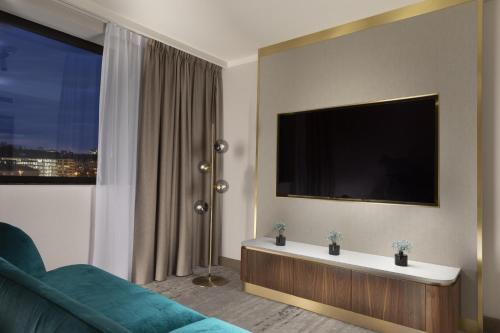 Suite Apartamento con cama extragrande del hotel Hilton Prague Atrium