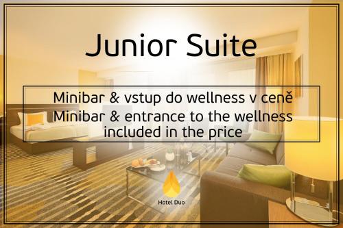 Suite Junior con acceso al centro de bienestar del hotel Duo. Foto 7