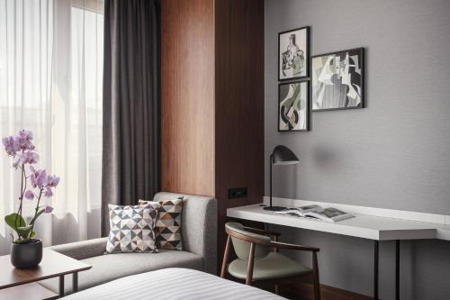 Habitación Superior - 2 camas grandes del hotel Prague Marriott. Foto 1