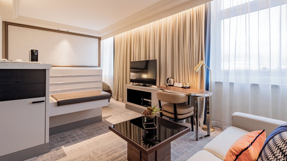 Habitación Premium, 1 cama de matrimonio grande del hotel Intercontinental Berlin, An Ihg. Foto 18
