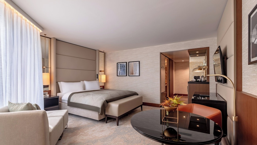 Habitación Premium, 1 cama de matrimonio grande del hotel Intercontinental Berlin, An Ihg. Foto 4
