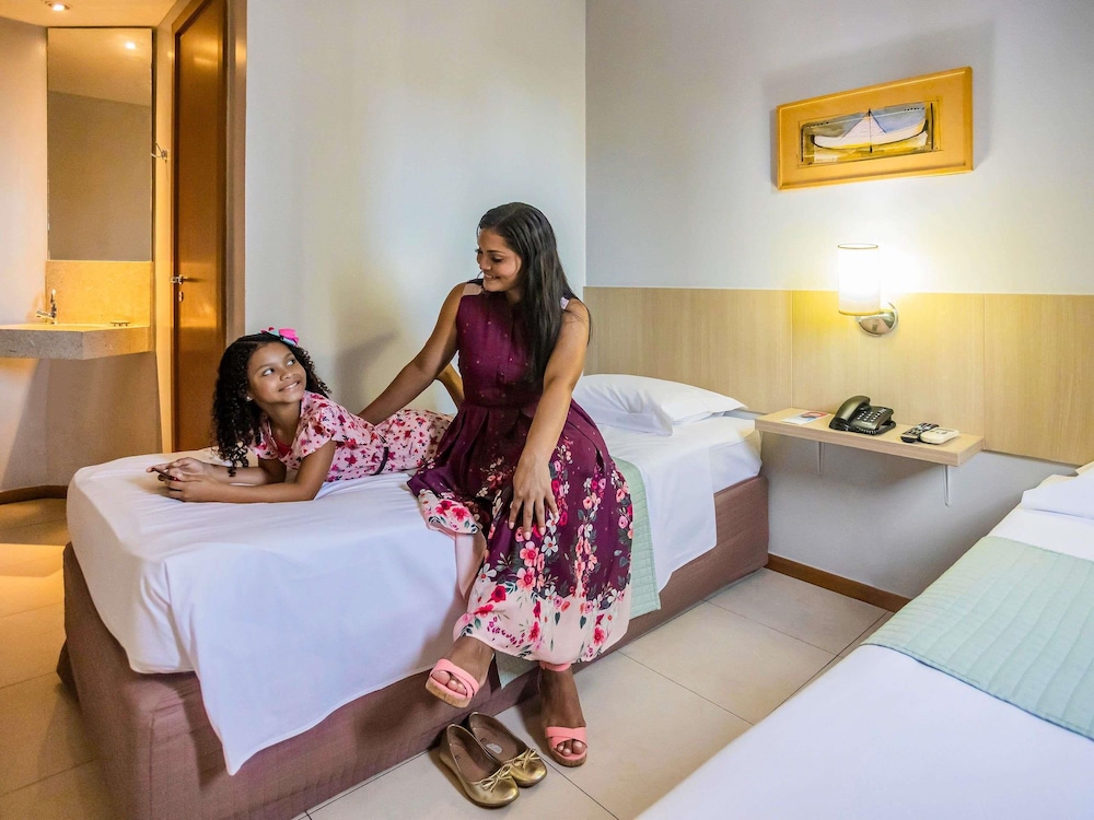 Habitación estándar, 2 camas individuales del hotel Ibis budget Belém Batista Campos. Foto 4