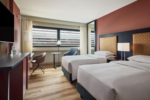 Habitación Premium - 2 camas individuales del hotel Sheraton Frankfurt Airport and Conference Center