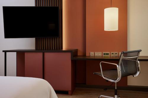 Habitación Deluxe - 2 camas individuales del hotel Sheraton Frankfurt Airport and Conference Center. Foto 6