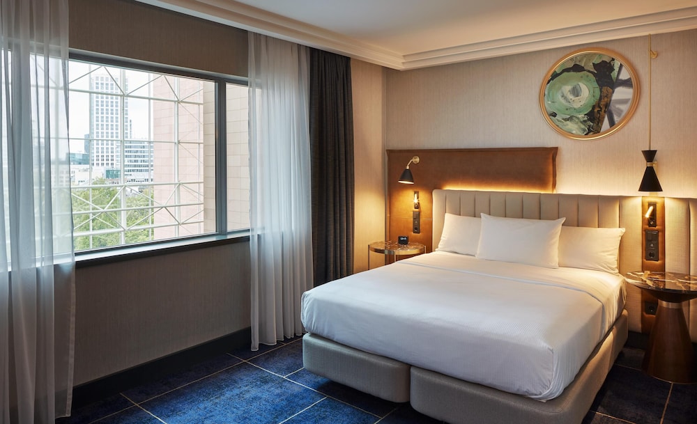 Habitación, 1 cama de matrimonio del hotel Hilton Frankfurt City Centre