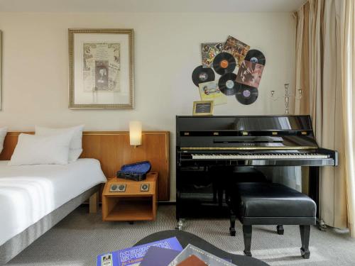 MyRoom by Lisa & Katja: música y desconexión del hotel Novotel Freiburg Am Konzerthaus