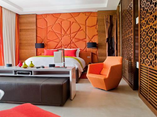 Suite Prestige con balcón y vistas del hotel Hotel Le Golf D'Essaouira & Spa