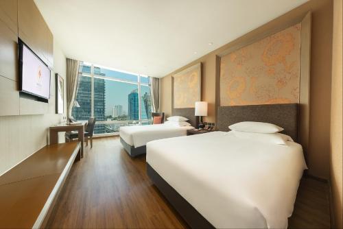 Habitación Doble Superior - 1 o 2 camas del hotel Eastin Grand Sathorn Bangkok