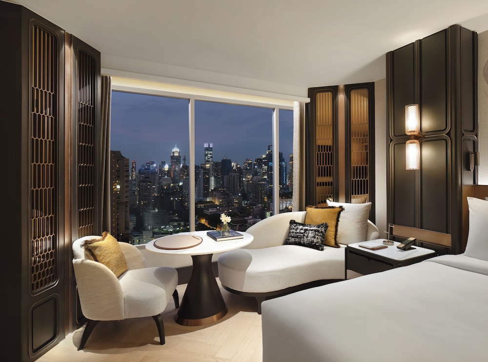 Fairmont King, Habitación, accesible en silla de ruedas del hotel Fairmont Bangkok Sukhumvit. Foto 1