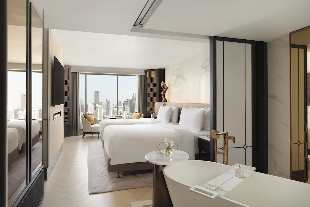 Fairmont, Habitación con 2 camas individuales, 2 camas individuales del hotel Fairmont Bangkok Sukhumvit