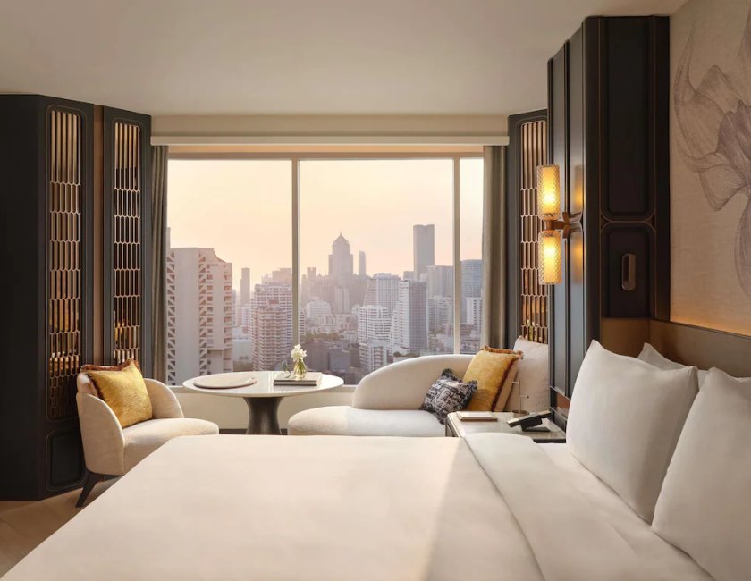Fairmont King, Habitación del hotel Fairmont Bangkok Sukhumvit. Foto 5