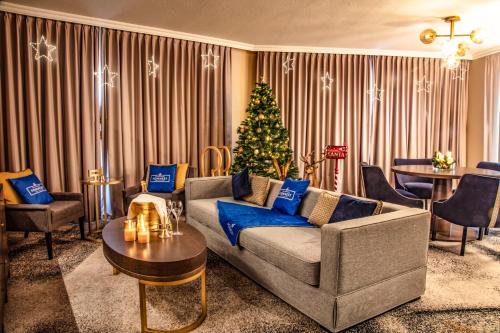 Suite Temática de Navidad Pommery del hotel Hilton Munich City. Foto 1