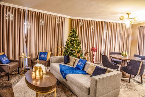 Suite Temática de Navidad Pommery del hotel Hilton Munich City. Foto 3
