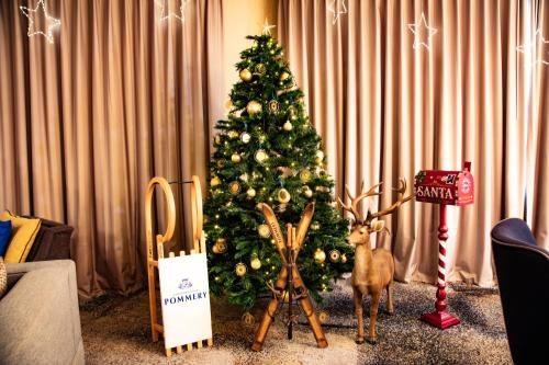 Suite Temática de Navidad Pommery del hotel Hilton Munich City. Foto 5