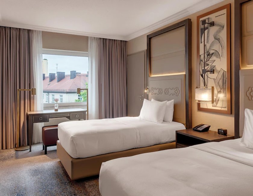 Suite junior, 2 camas individuales (Plus) del hotel Hilton Munich City