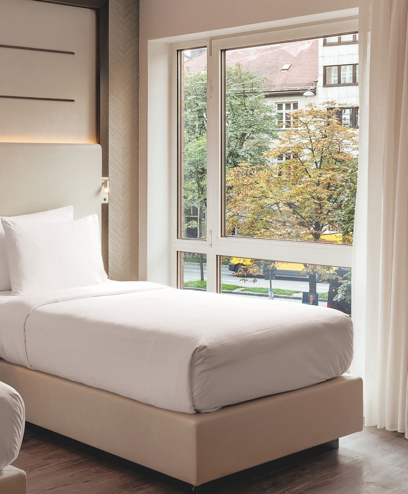 Habitación, 2 camas individuales, no fumadores del hotel Hilton Munich City. Foto 6