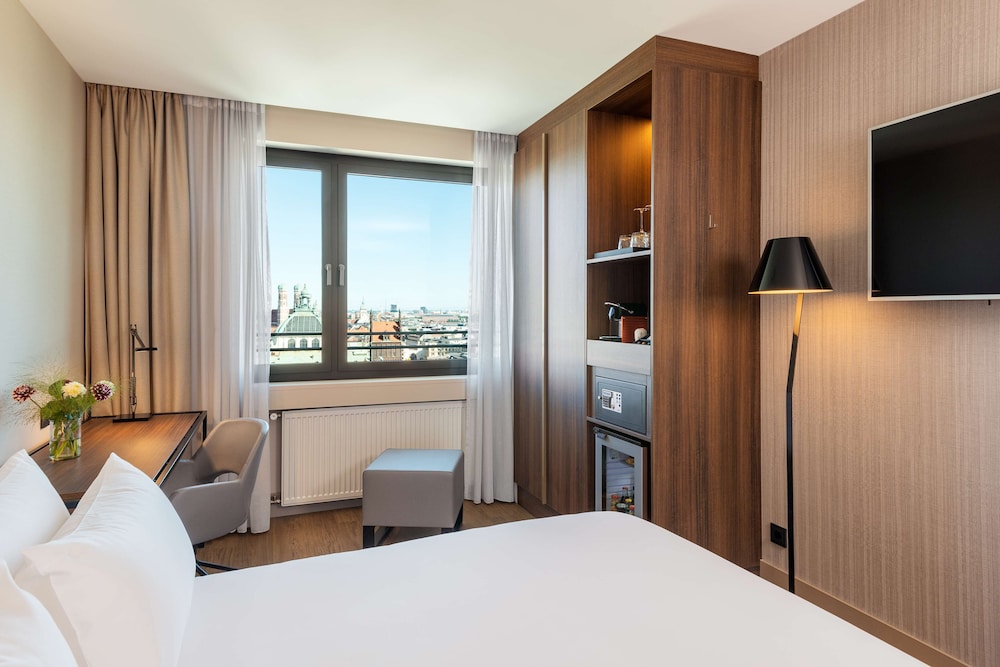 Habitación Superior con vistas del hotel Nh Collection München Bavaria