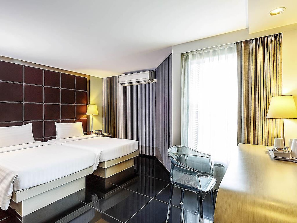 Habitación doble Superior Vista ciudad 2 Camas individuales del hotel Ibis Styles Chiang Mai. Foto 7