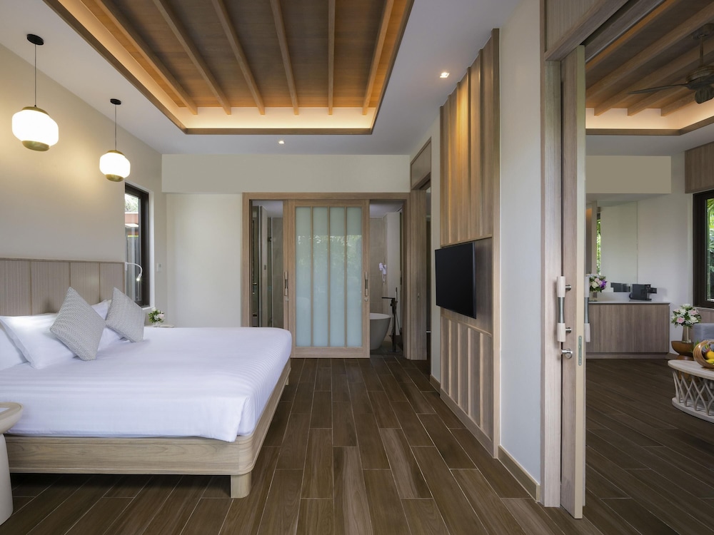 Villa junto a la Piscina Ala Playa del hotel Mercure Samui Chaweng Tana