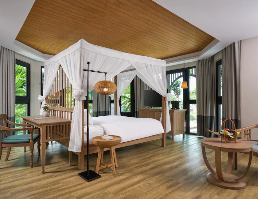 Junior suite 1 Cama king Vista ciudad Suite Con Vistas del hotel Mercure Samui Chaweng Tana. Foto 3