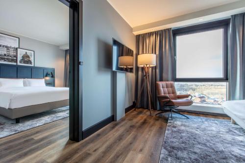 Habitación Familiar del hotel Radisson Blu Scandinavia, Copenhagen. Foto 4