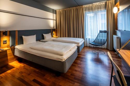 Habitación Doble Estándar - 2 camas del hotel Comfort Vesterbro. Foto 1