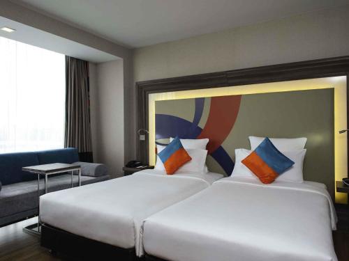 Habitación Doble Estándar - 2 camas del hotel Novotel Bangkok Impact. Foto 8