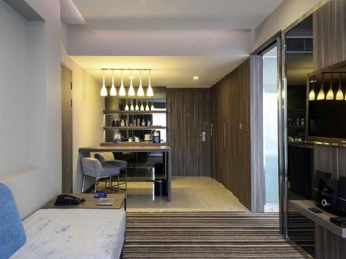 Suite Premier del hotel Novotel Bangkok Impact. Foto 15