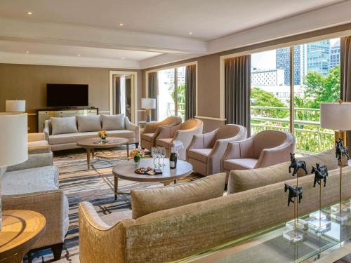 Presidential Suite - Club Access del hotel Mövenpick Bdms Wellness Resort Bangkok. Foto 3