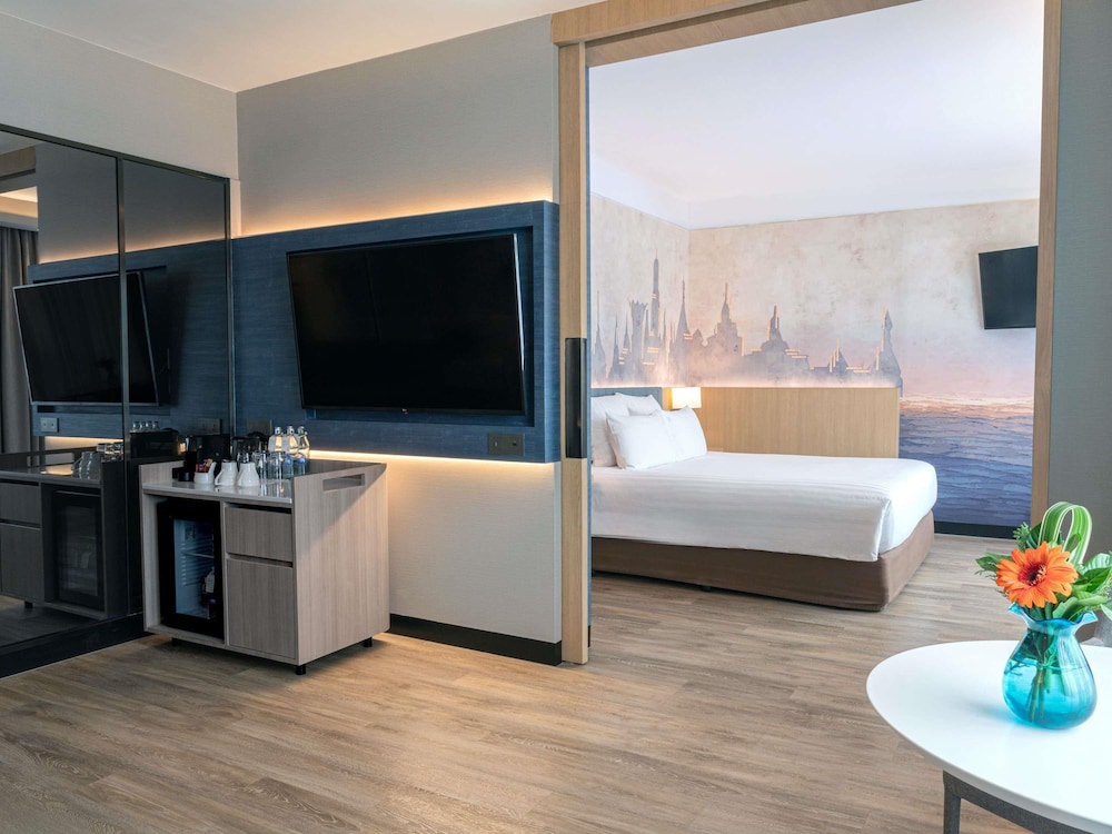 Junior Suite 1 Cama Queen - size del hotel Novotel Bangkok On Siam Square