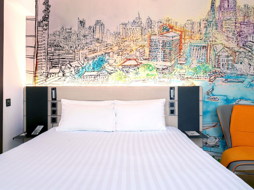 Junior Suite 1 Cama Queen - size del hotel Novotel Bangkok On Siam Square. Foto 4
