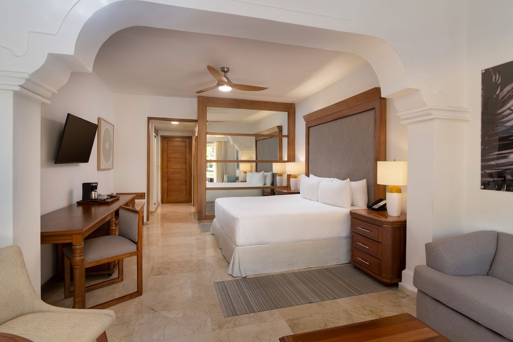 The Level Junior Suite Vista Jardín del hotel Meliá Caribe Beach Resort