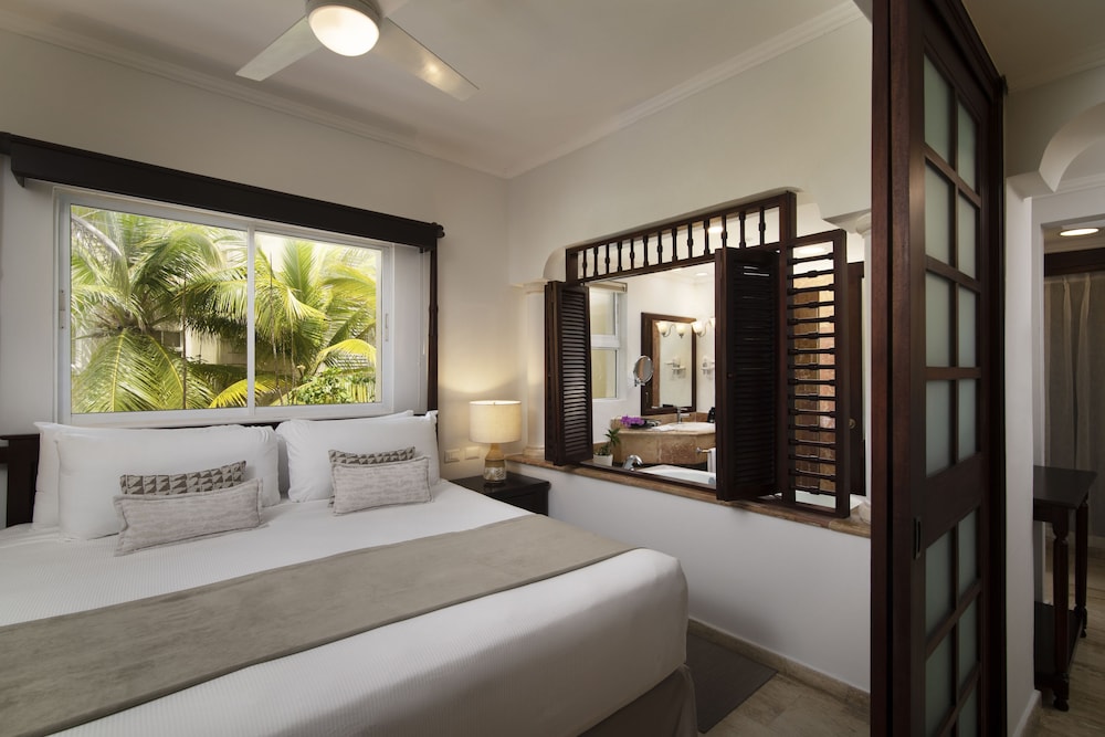 The Level Suite vista jardín del hotel Meliá Caribe Beach Resort