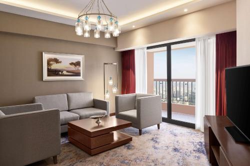 Suite Ambassador del hotel Ramses Hilton. Foto 1