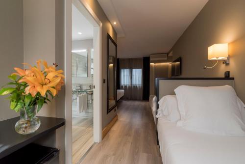 Habitación Familiar del hotel Plaza. Foto 1