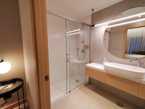 Suite Junior con sofá cama del hotel Zenit Coruña