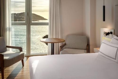 Habitación Premium con vistas al mar del hotel Melia Maria Pita. Foto 12